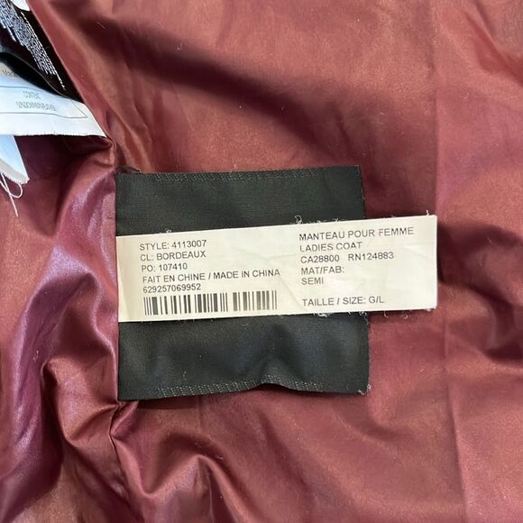 Rudsak Atelier Noir Winter Down Jacket Coat Leather *READ* - Women’s Large - Picture 13 of 16